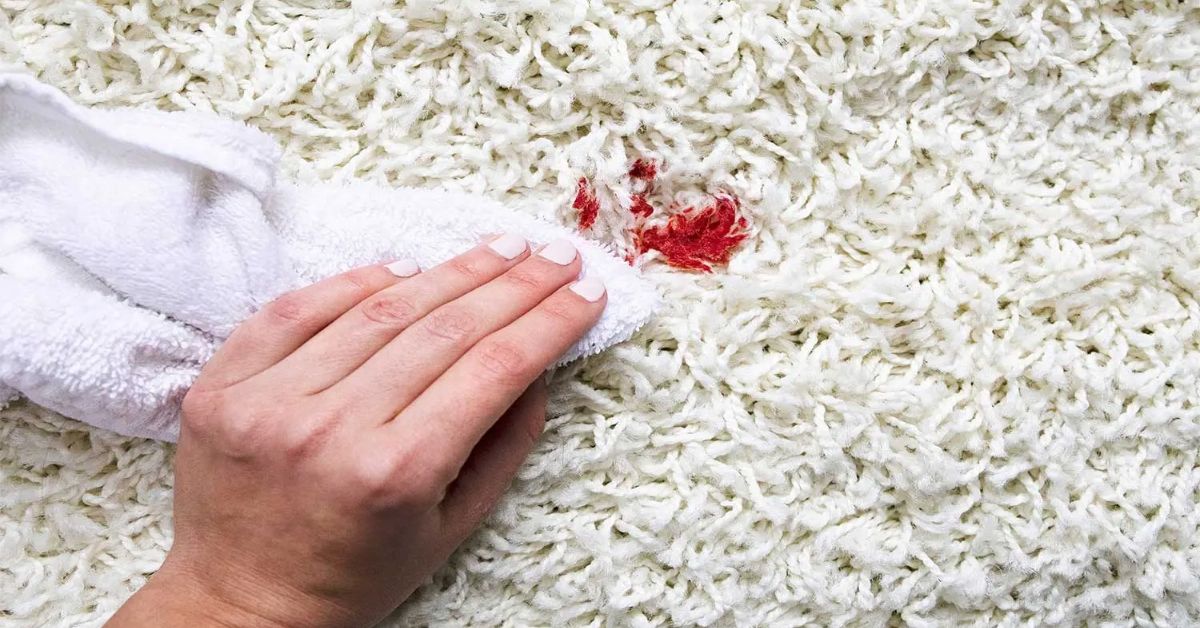 Как да отстраните петна от кръв от дивана в шест стъпки