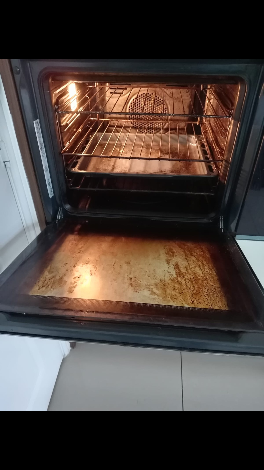 Before photo for Oven Cleaning