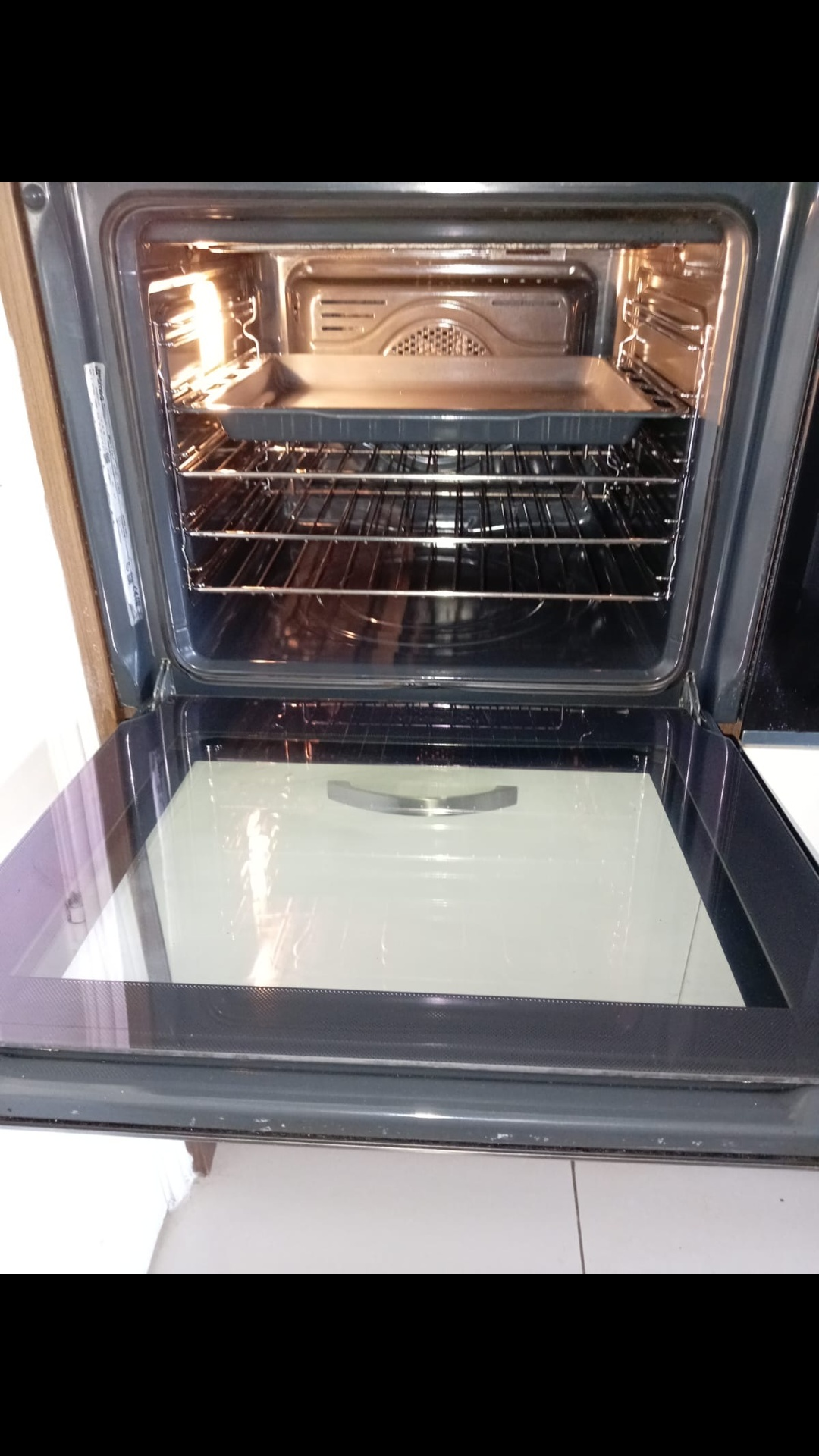 After photo for Oven Cleaning