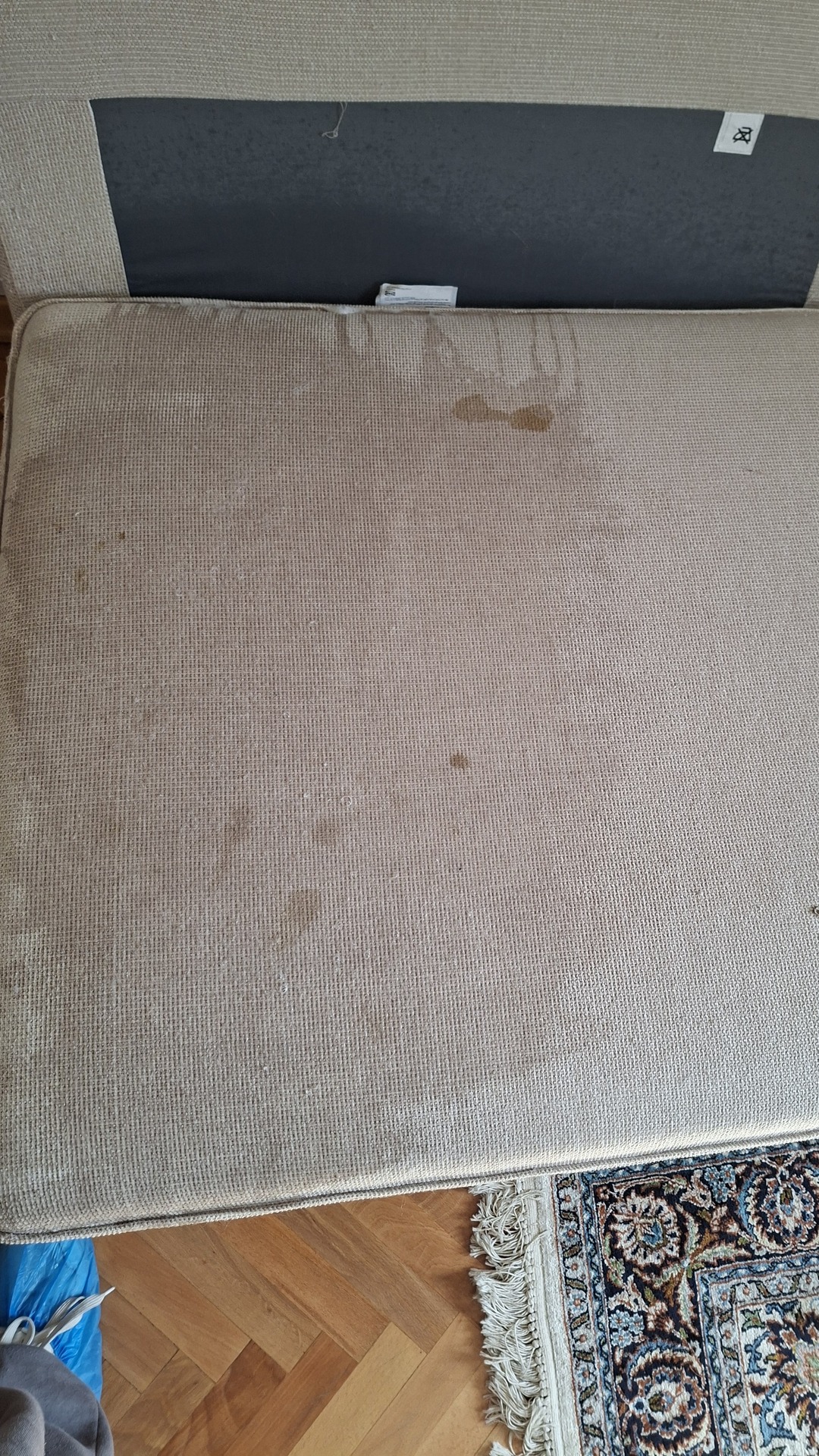 Before photo for Upholstery Cleaning