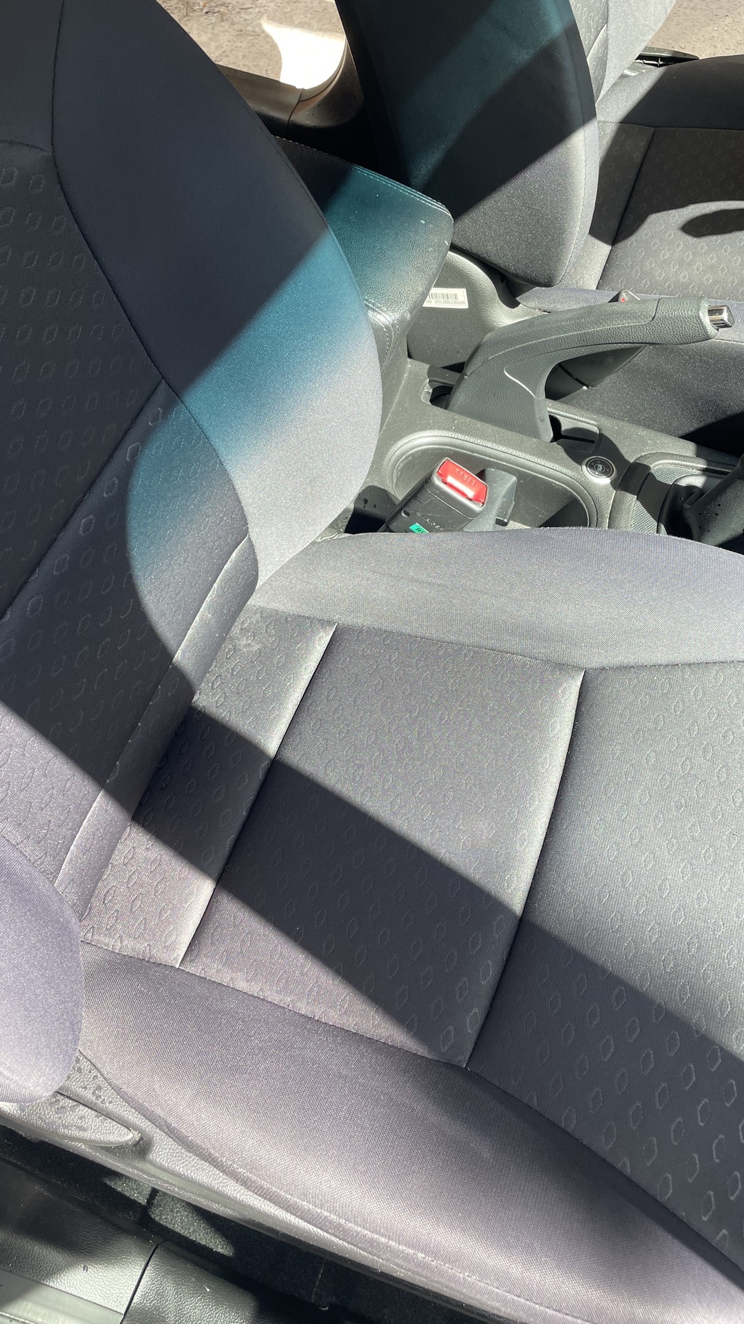 After photo for Car Interior Cleaning